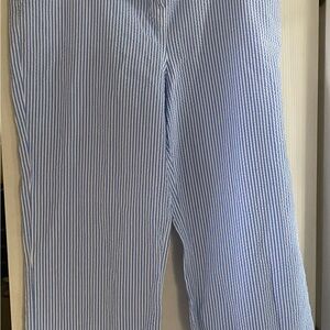 Vineyard Vines Blue and White Striped Seersucker Pants
